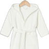 Бял детски халат за баня SUNNY KIDS