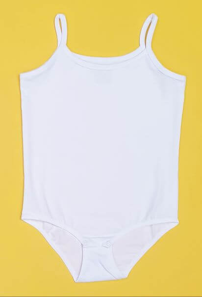 Бяло детско боди ВЕНЕРА