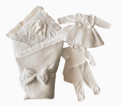 Комплект за изписване на бебе Комес лукс