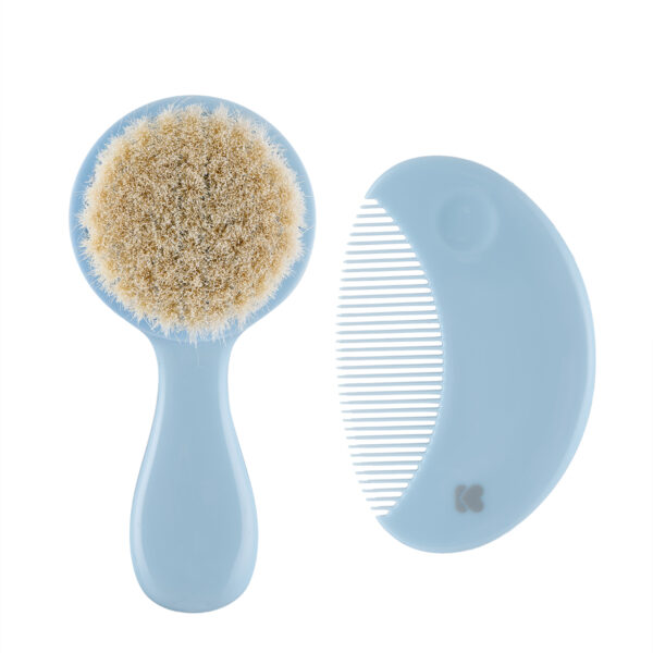 Гребен и четка от естествен косъм Stripy Friendsin stock