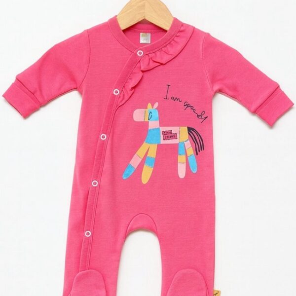 Бебешки гащеризон за момиче в циклама * RACH