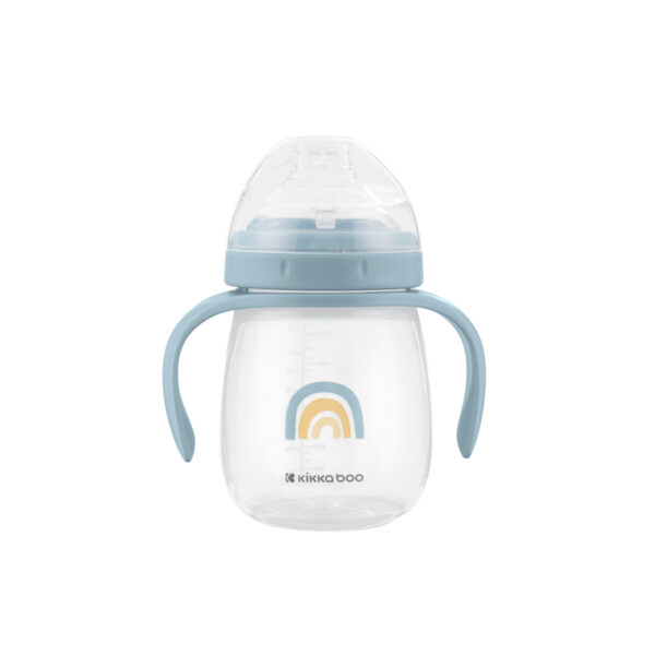 Чаша със силиконов накрайник 240мл Stripy Friendsin stock