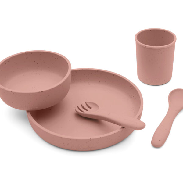 Сет за хранене 5 части Platinum Silicone Blushin stock