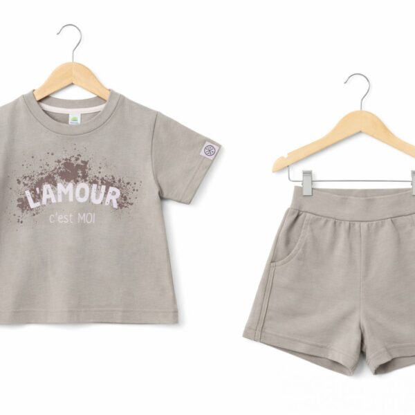 Детски комплект с къси панталони и тениска L'amour RACH